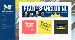 Desktop Screenshot of beatlesfanclub.nl